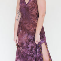 'Rhodolite' Midi Slip Dress