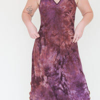 'Rhodolite' Midi Slip Dress