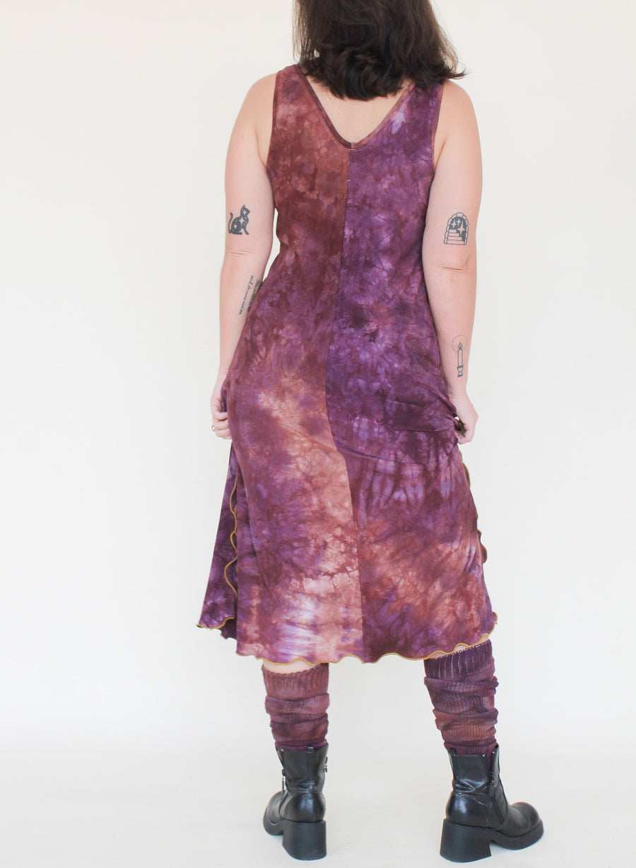 'Rhodolite' Midi Slip Dress