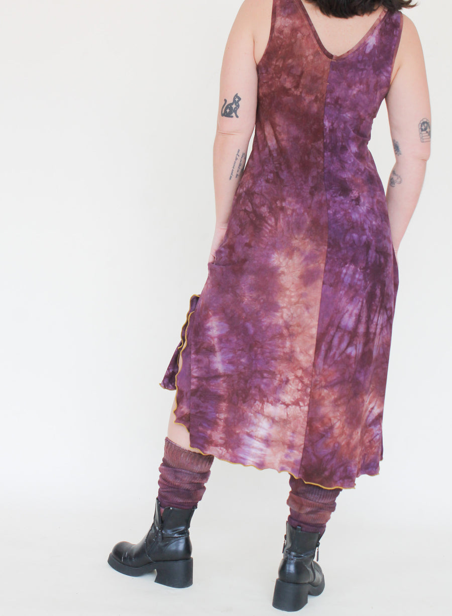 'Rhodolite' Midi Slip Dress