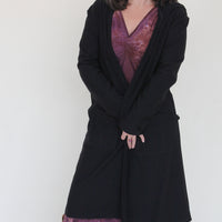 Hooded Cardigan 'Solids'
