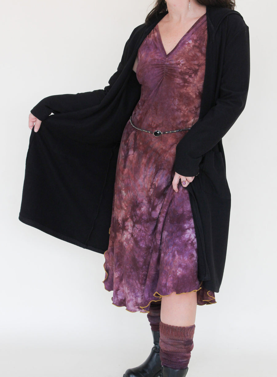 Hooded Cardigan 'Solids'