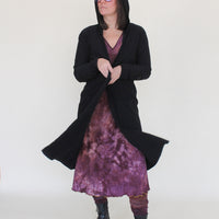 Hooded Cardigan 'Solids'