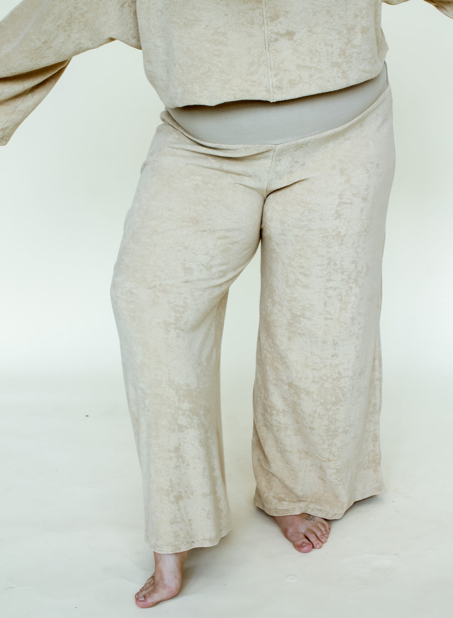 Luz Lounge Pants (Solid Baby Loop Terry)