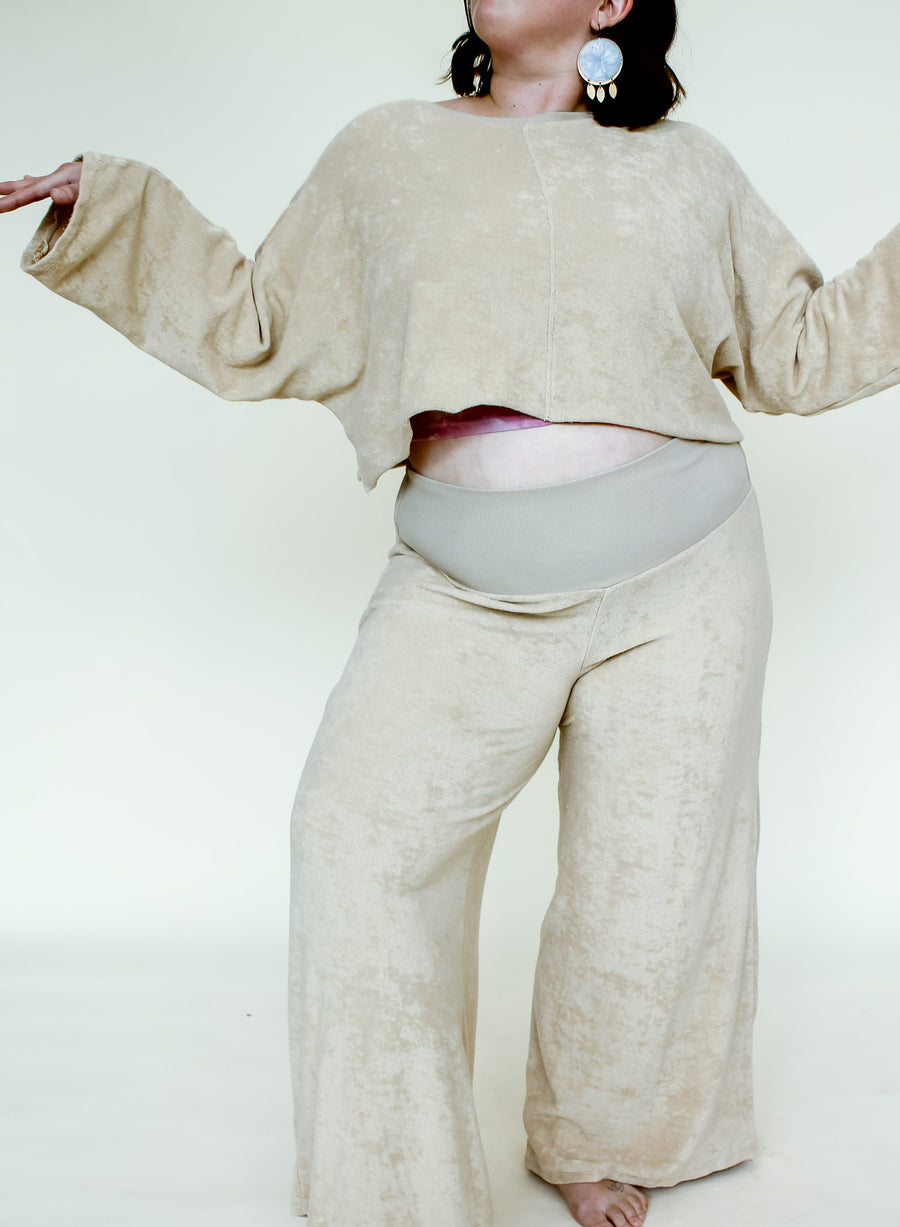 Luz Lounge Pants (Solid Baby Loop Terry)