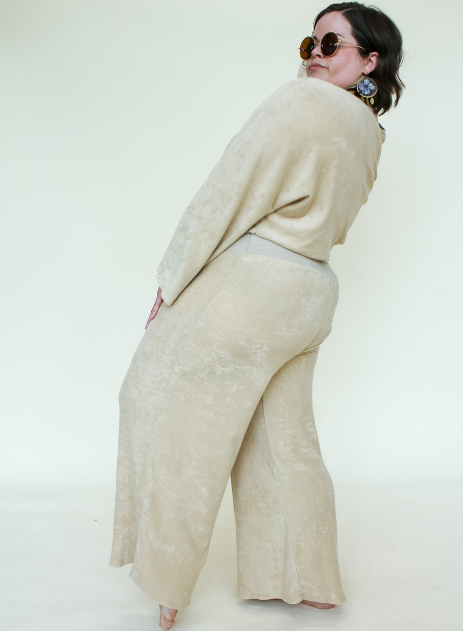 Luz Lounge Pants (Solid Baby Loop Terry)