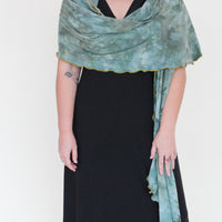 'Aventurine' Mystic Hooded Shawl