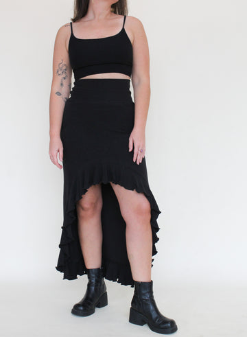 'Black' Flamenco Skirt