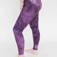 'Royal Magenta' Hemp/Cotton Leggings