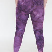 'Royal Magenta' Hemp/Cotton Leggings