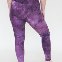 'Royal Magenta' Hemp/Cotton Leggings