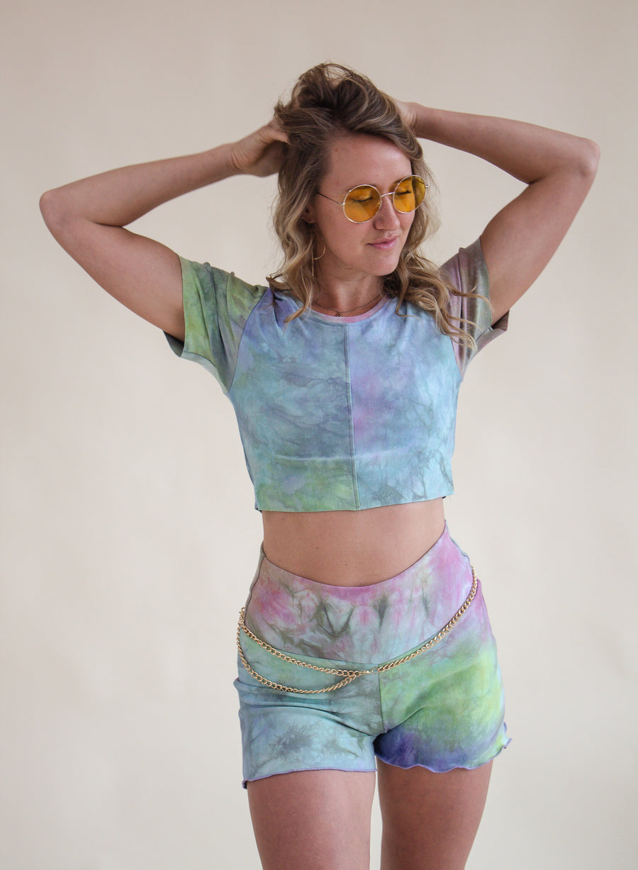 'Iridescence' Gemini Crop