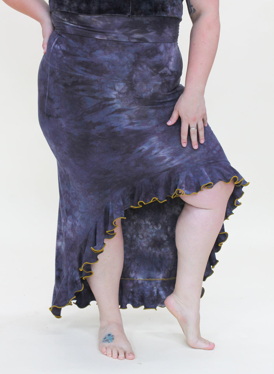 'Midnight' Flamenco Skirt