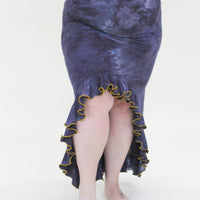 'Midnight' Flamenco Skirt