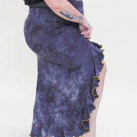 'Midnight' Flamenco Skirt