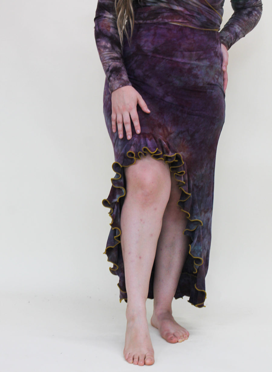 'Nebula' Flamenco Skirt