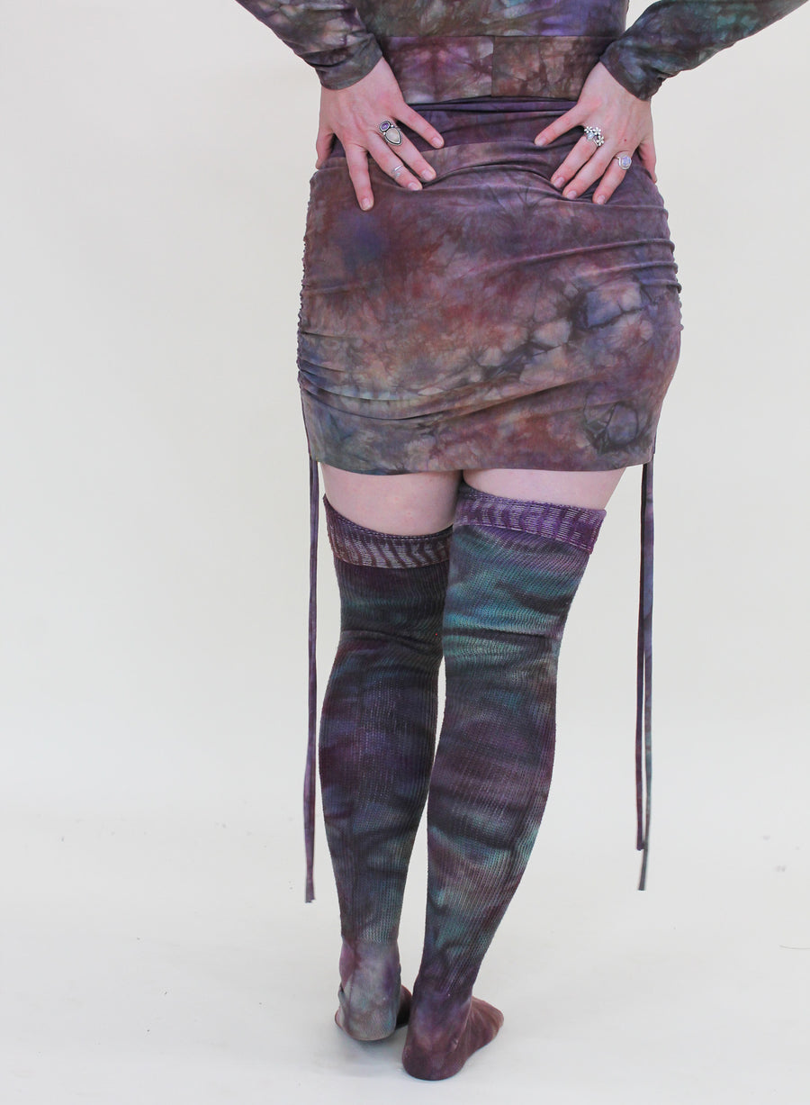 'Nebula' Thigh High Socks