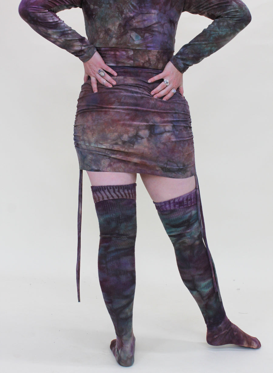 'Nebula' Thigh High Socks