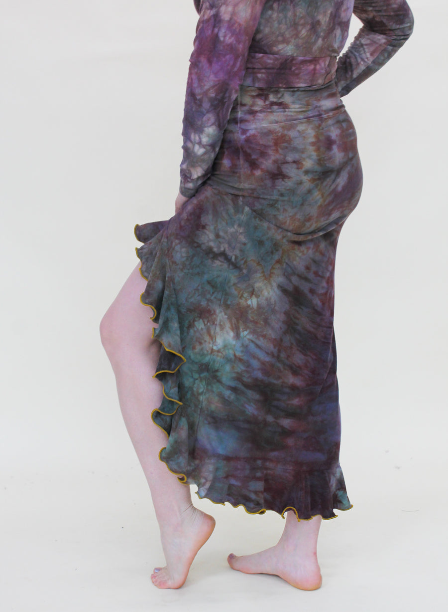 'Nebula' Flamenco Skirt