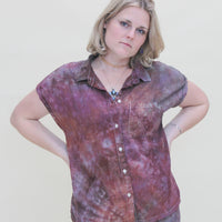 'Nebula' Women's Button Down Shirt