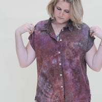 'Nebula' Women's Button Down Shirt