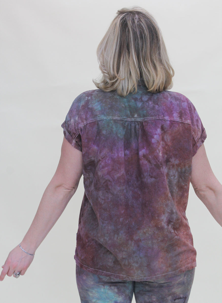 'Nebula' Women's Button Down Shirt