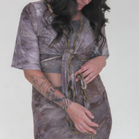 Wanderess Wrap-Top *Butterfly Sleeve* 'Hand-Dyed'