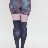 'Midnight' Thigh High Socks