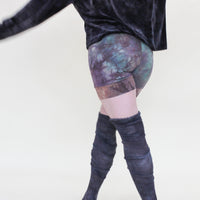 'Midnight' Thigh High Socks