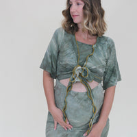 Wanderess Wrap-Top *Butterfly Sleeve* 'Hand-Dyed'