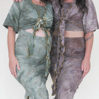 Wanderess Wrap-Top *Butterfly Sleeve* 'Hand-Dyed'