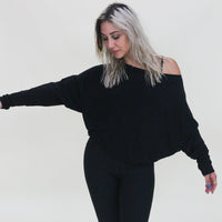 'Black' Kristina Crop