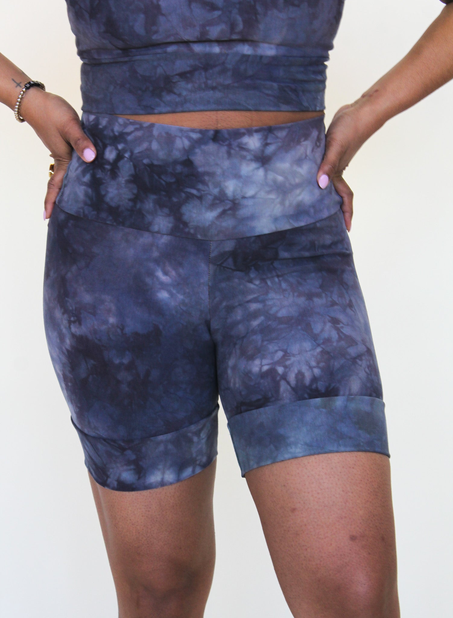 Banded Bike Shorts 'Hand-Dyed' – Fusion Threads Collective