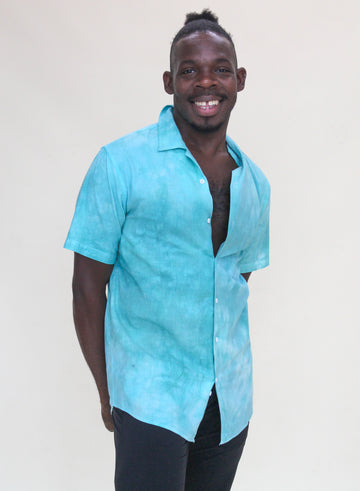 'Seafoam' Button Down Shirt