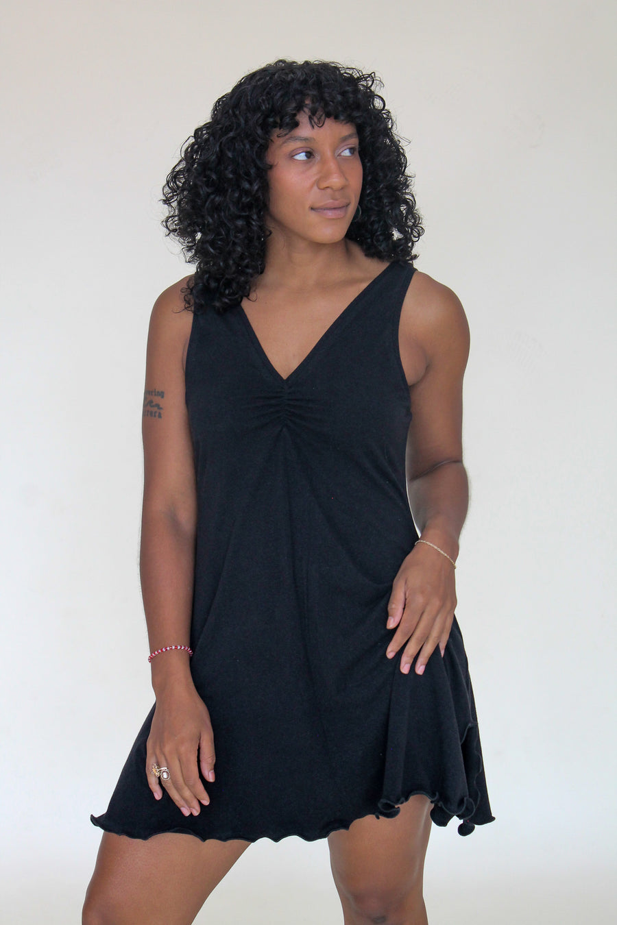 'Black' Summer Slip Dress