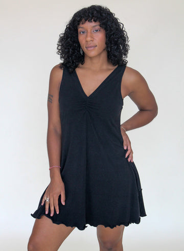 'Black' Slip Dress