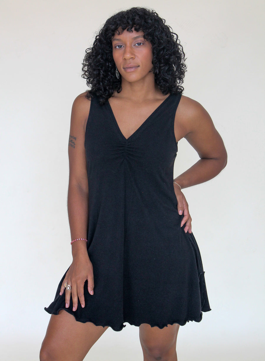 'Black' Summer Slip Dress