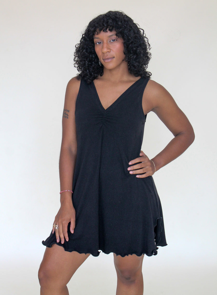 'Black' Summer Slip Dress