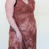 Midi Slip Dress *Sleeveless* 'Hand-Dyed'