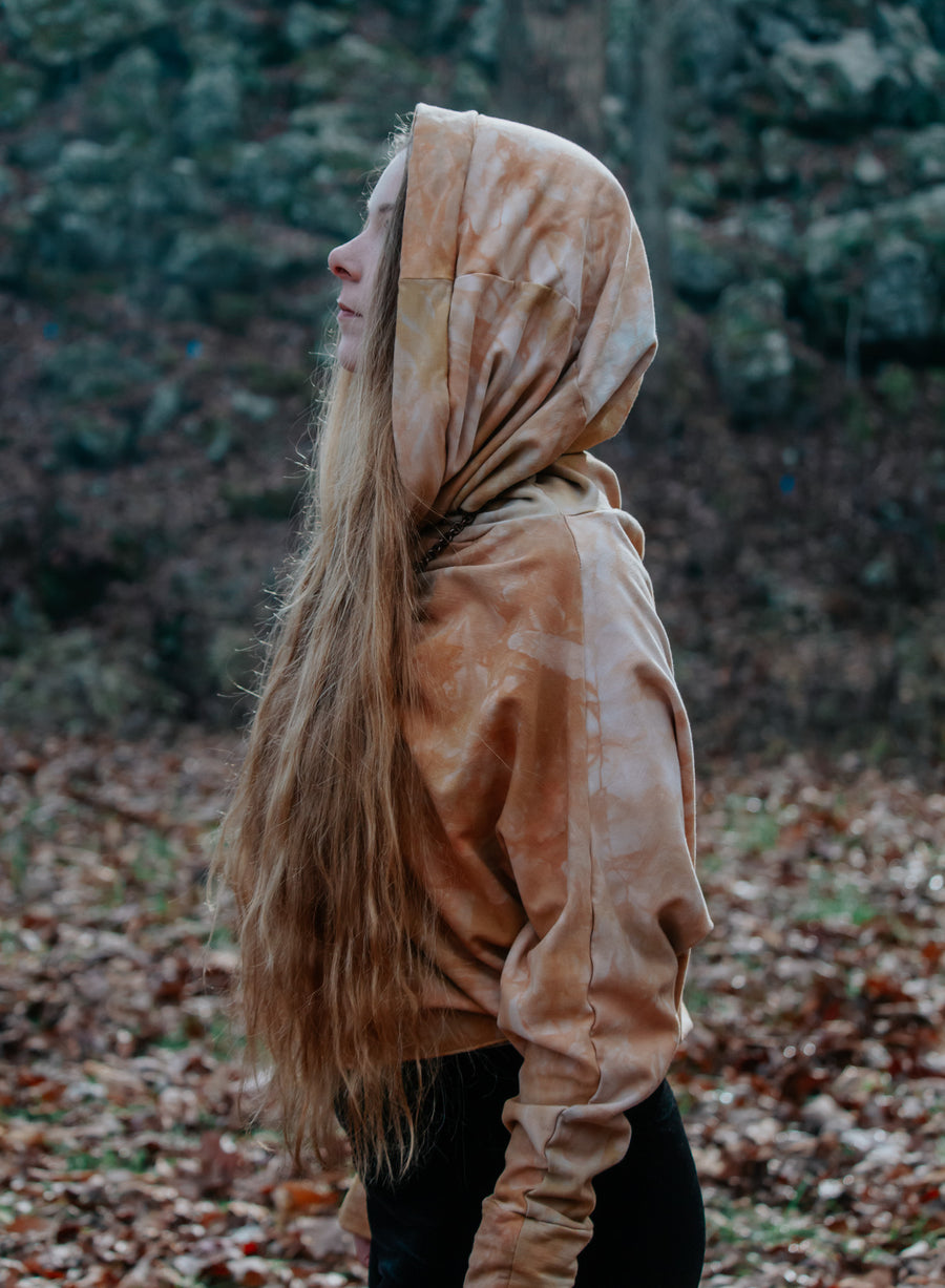 Kristina Top 'Hand-Dyed' Fleece