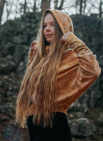 Kristina Top 'Hand-Dyed' Fleece