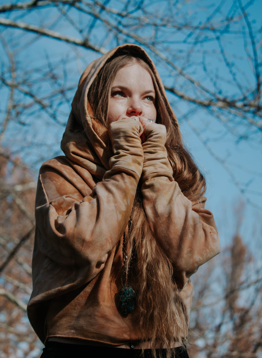 Kristina Top 'Hand-Dyed' Fleece