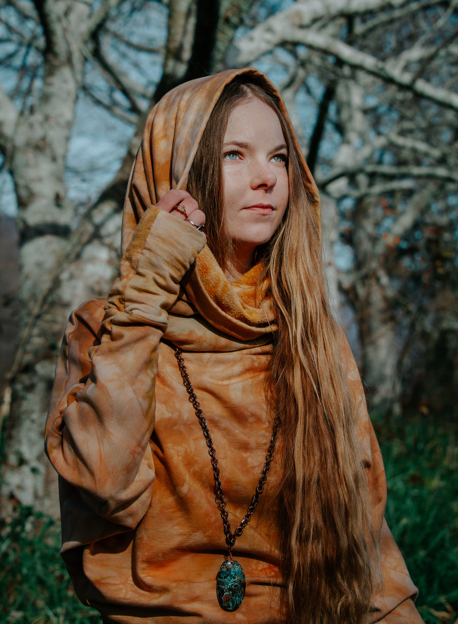 Kristina Top 'Hand-Dyed' Fleece