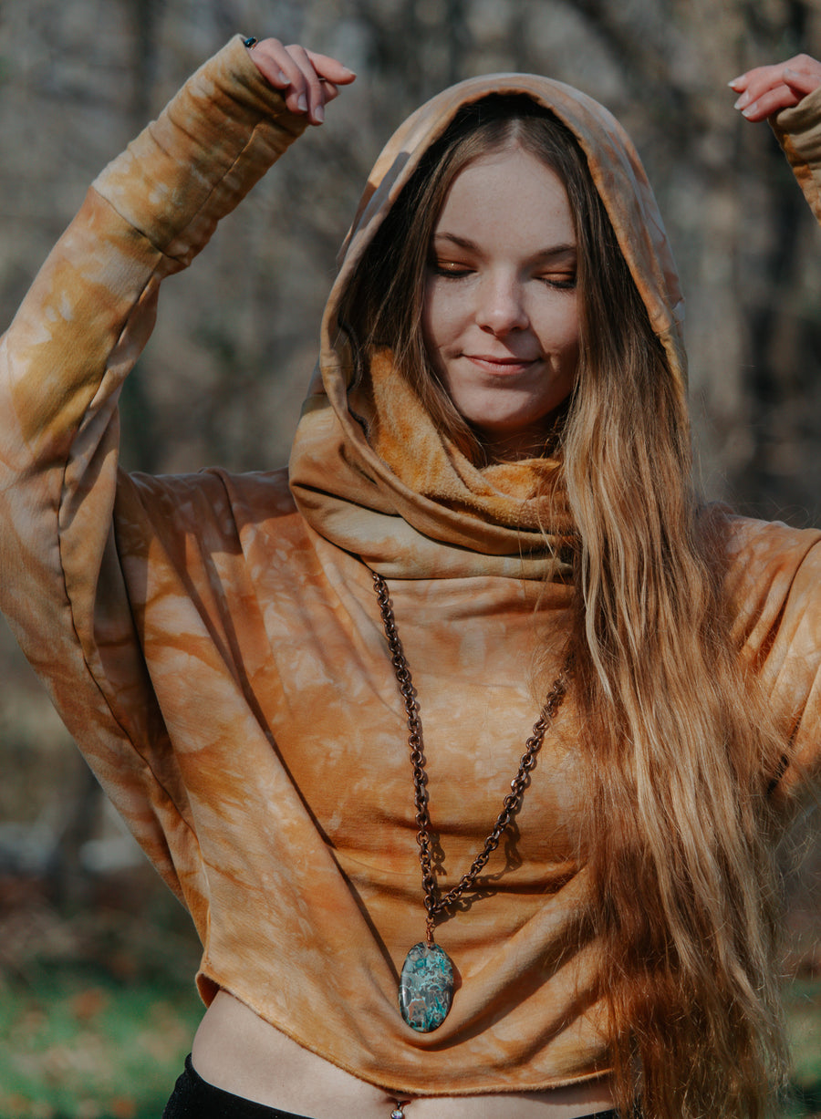 Kristina Top 'Hand-Dyed' Fleece