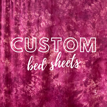 Dyed Bed Sheets